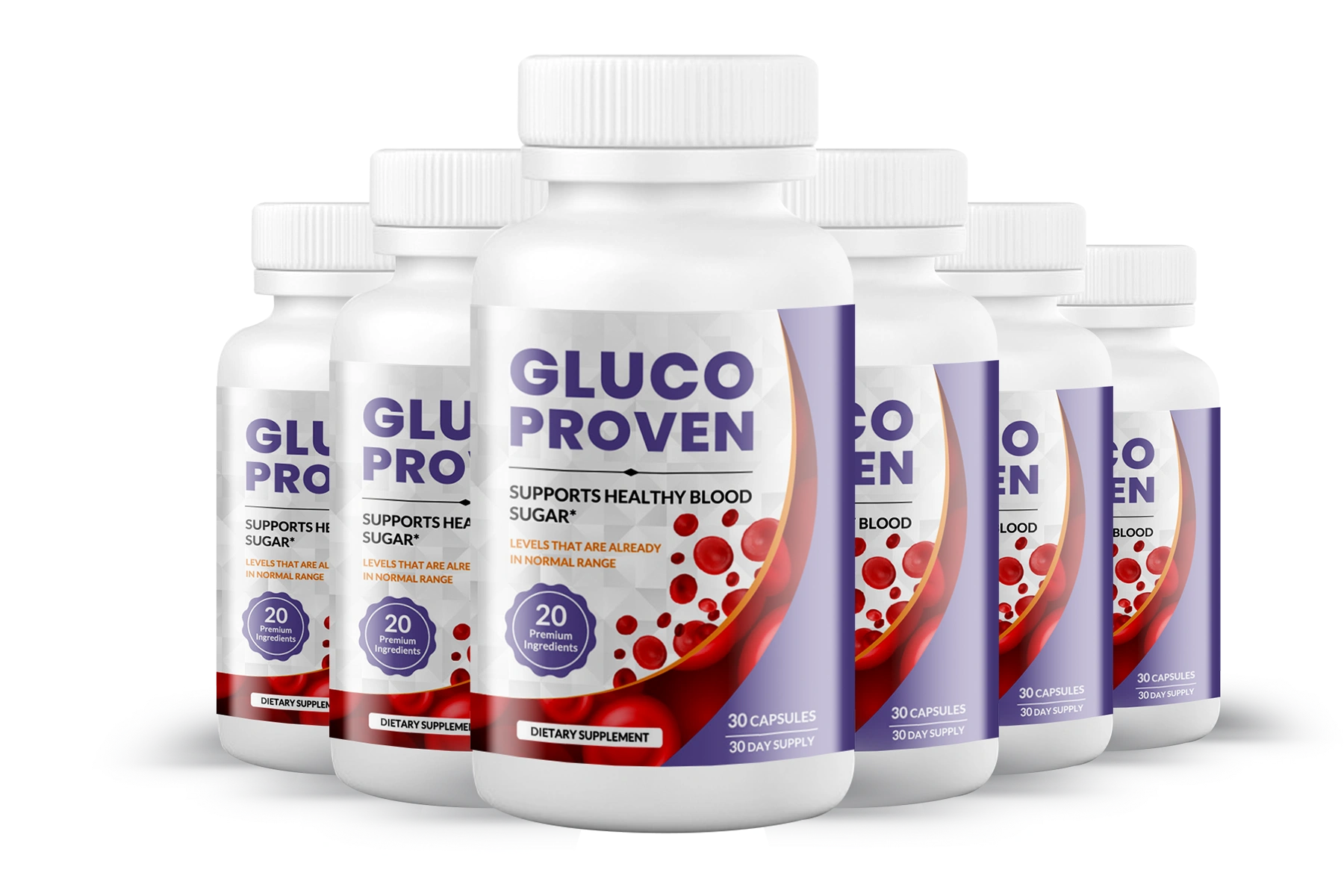 GlucoProven 6 bottle